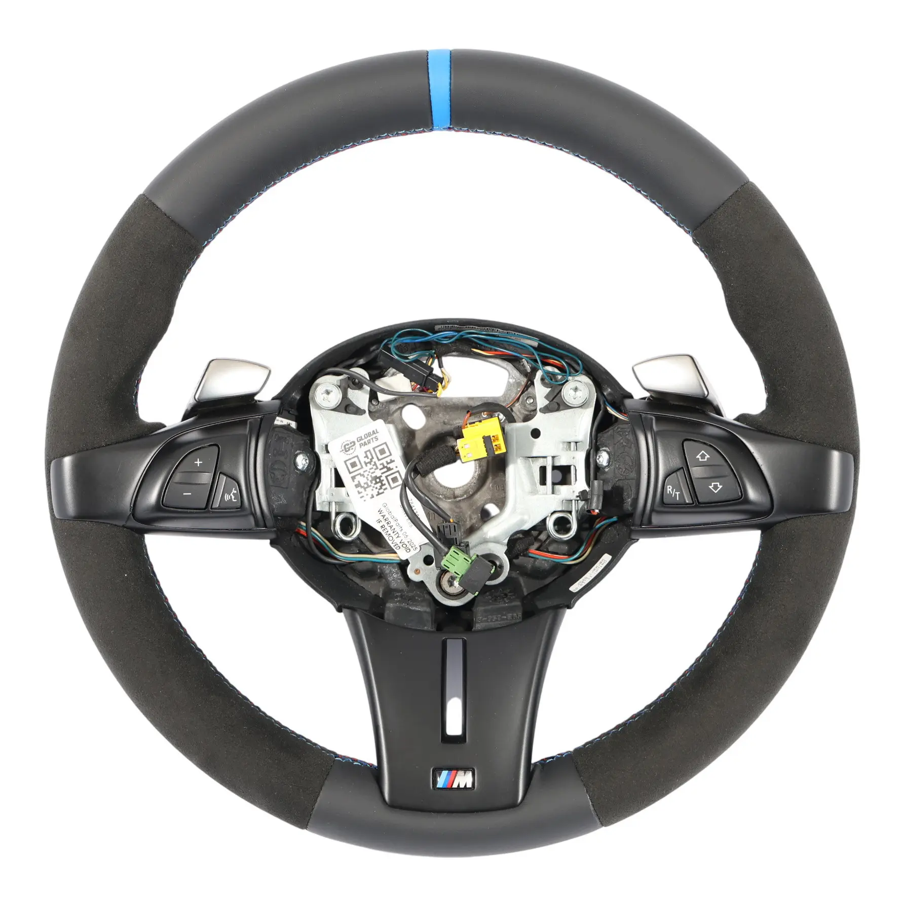 BMW Z4 E85 E86 Steering Wheel NEW Black Leather Alcantara M Sport Paddle Shift