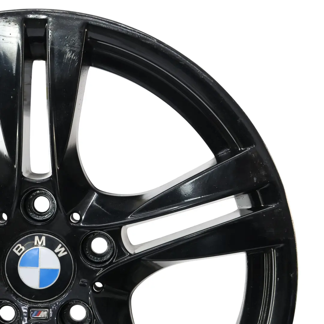 Alloy Rim 18" 8J ET:30 M Double Spoke 355 BMW X1 E84 Black Wheel - SKU 7842636-6 - Part number 7842636