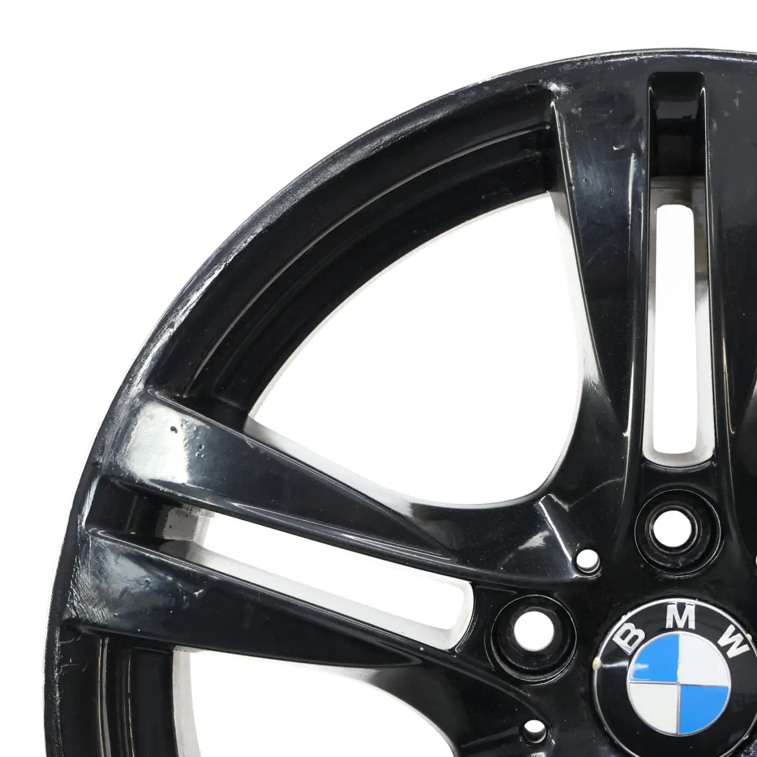 BMW X1 E84 Black Rear Wheel Alloy Rim 18" M Double Spoke 355 9J ET:41 7842637