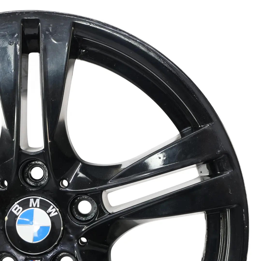 BMW X1 E84 Black Rear Wheel Alloy Rim 18" M Double Spoke 355 9J ET:41 7842637