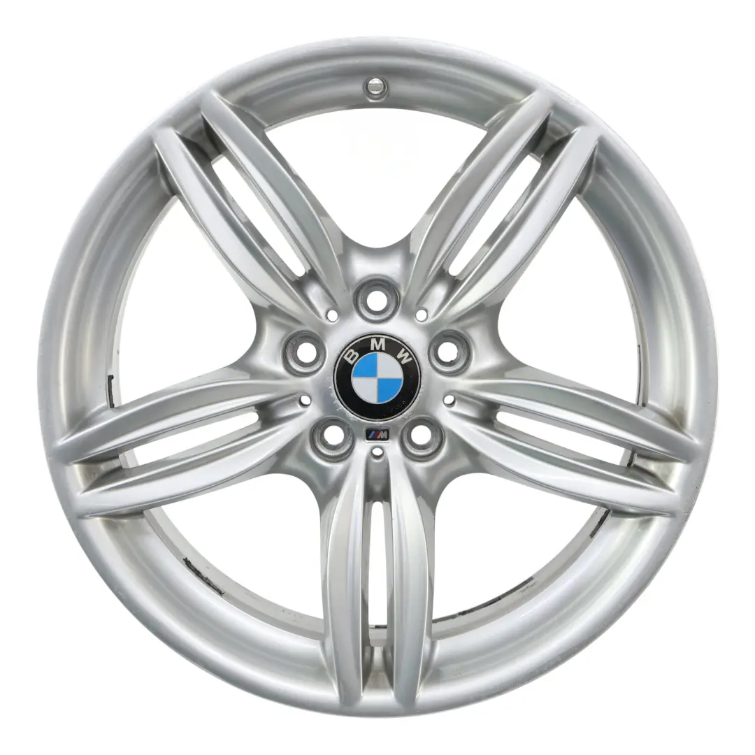Jante arrière alliage argenté M Double Spoke 351 9J 19" ET:44 BMW F10 - SKU 7842653-3 - Numéro de pièce 7842653