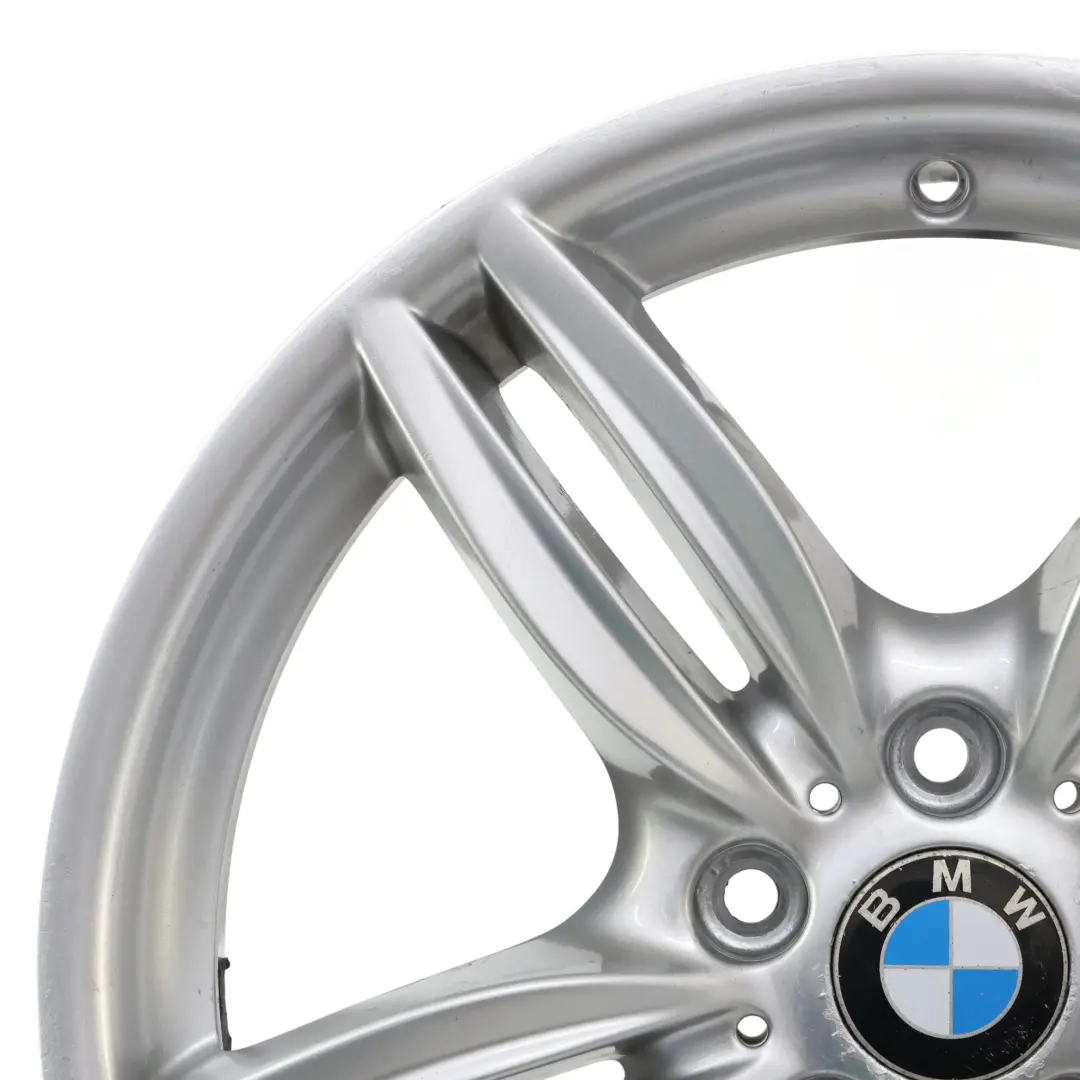 Jante arrière alliage argenté M Double Spoke 351 9J 19" ET:44 BMW F10 - SKU 7842653-3 - Numéro de pièce 7842653