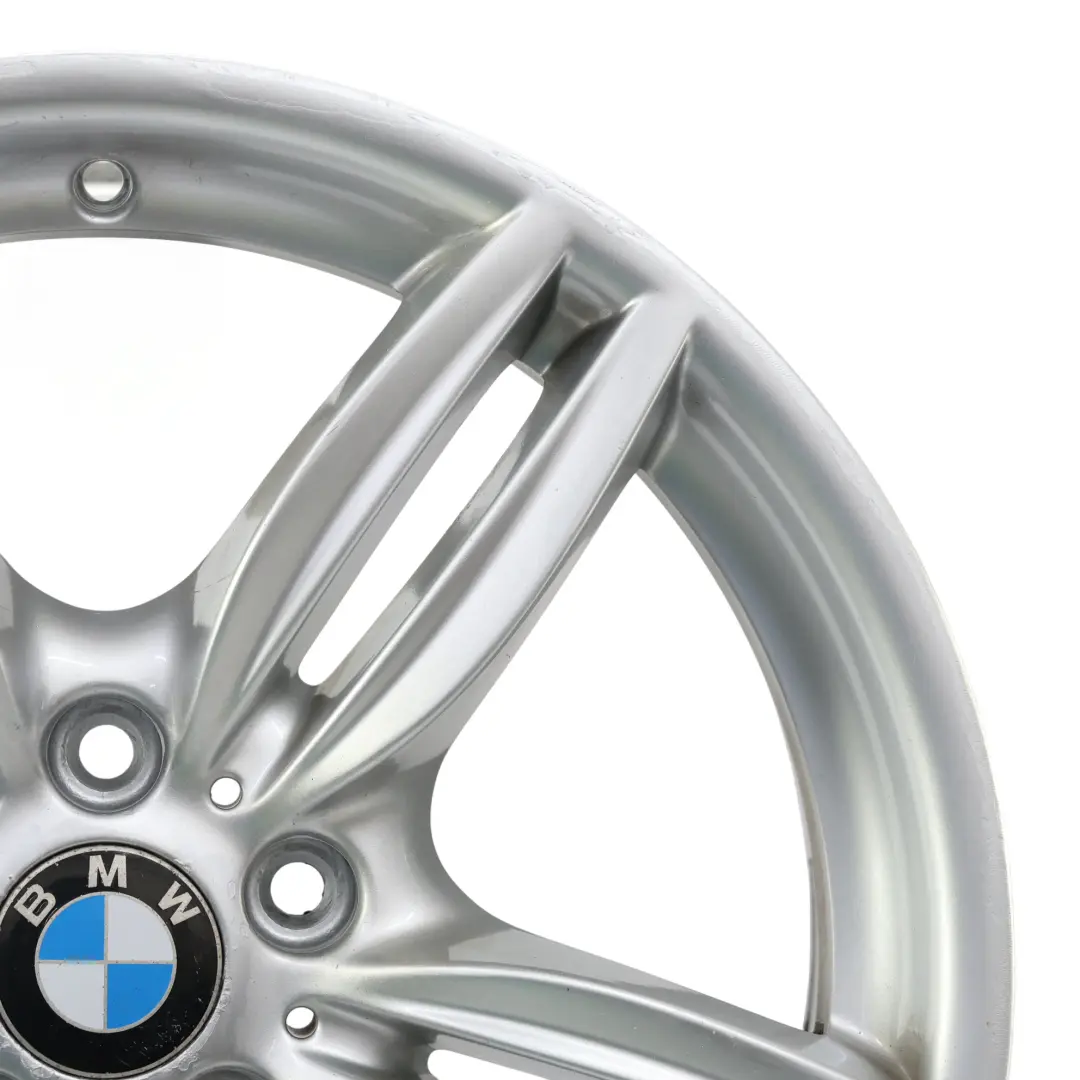 Jante arrière alliage argenté M Double Spoke 351 9J 19" ET:44 BMW F10 - SKU 7842653-3 - Numéro de pièce 7842653