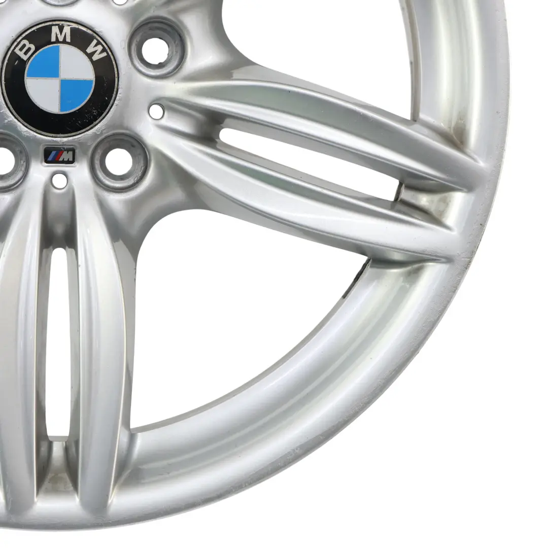 Jante arrière alliage argenté M Double Spoke 351 9J 19" ET:44 BMW F10 - SKU 7842653-3 - Numéro de pièce 7842653