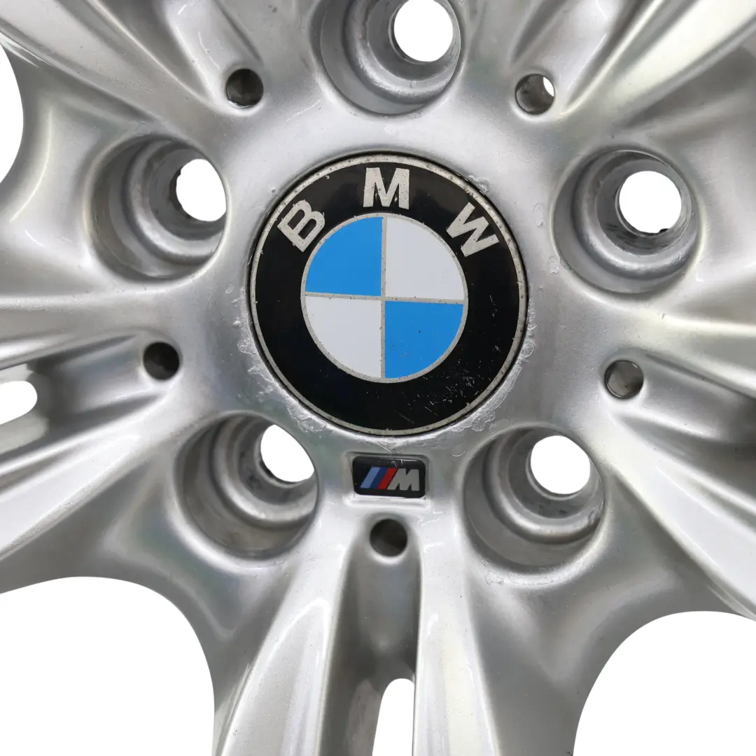 Jante arrière alliage argenté M Double Spoke 351 9J 19" ET:44 BMW F10 - SKU 7842653-3 - Numéro de pièce 7842653