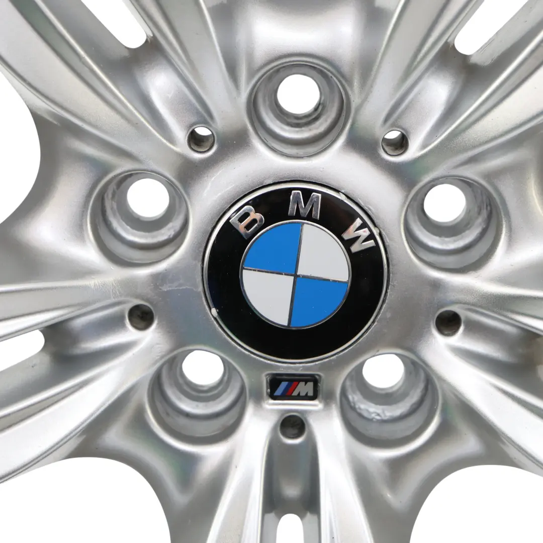 BMW F10 F12 Silver Rear Wheel Alloy Rim M Double Spoke 351 9J 19" ET:44 7842653