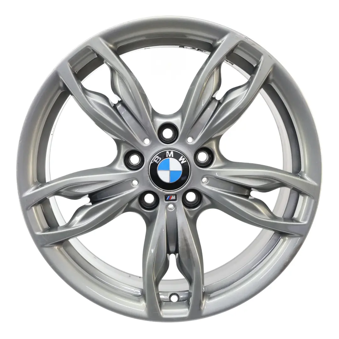 BMW F20 F21 F22 F23 Ferricgrey Wheel Alloy Rim 18" M Double Spoke 436 ET:52 8J