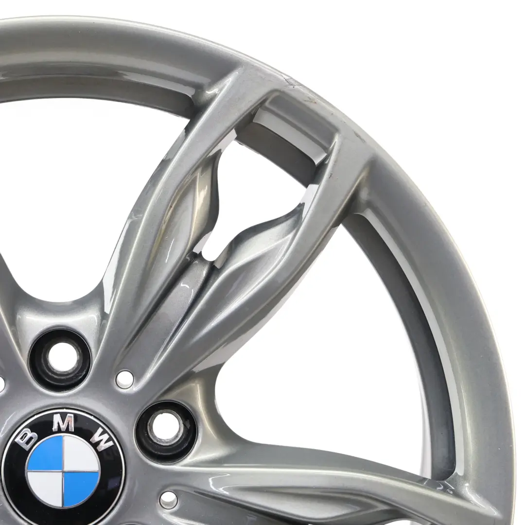 BMW F20 F21 F22 F23 Ferricgrey Wheel Alloy Rim 18" M Double Spoke 436 ET:52 8J
