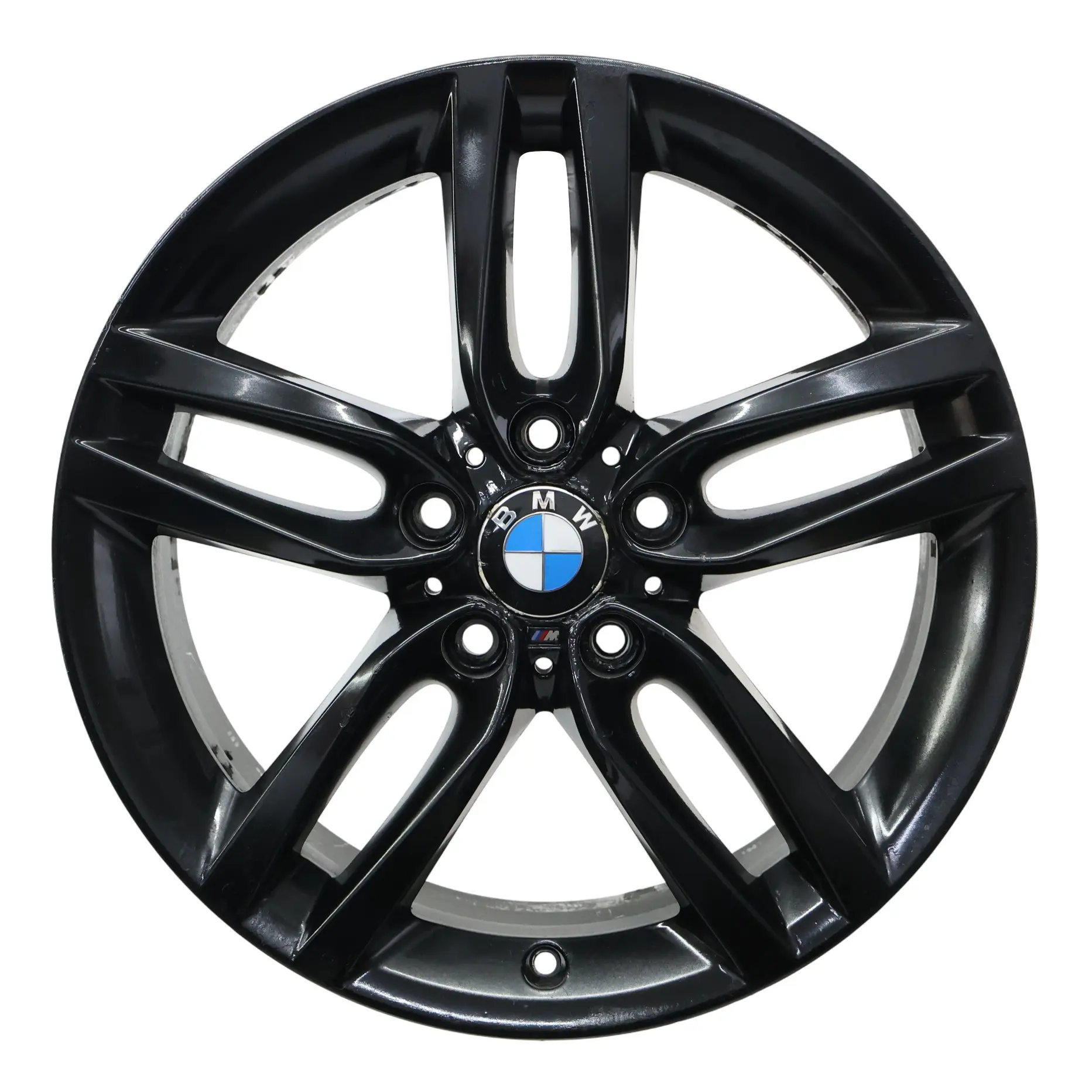 BMW F20 F21 Black Alloy Wheel Rim 18" 7,5J ET:45 M Double Spoke 461 7846784