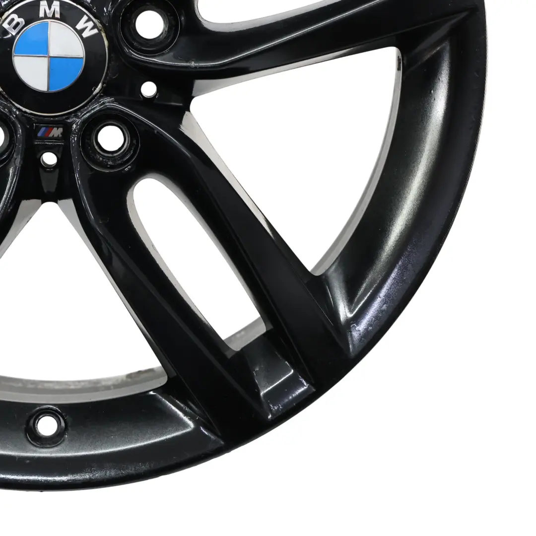 Llanta De aleacion negraBMW F20 F21 18" 7,5J ET:45 M Doble radio 461 7846784