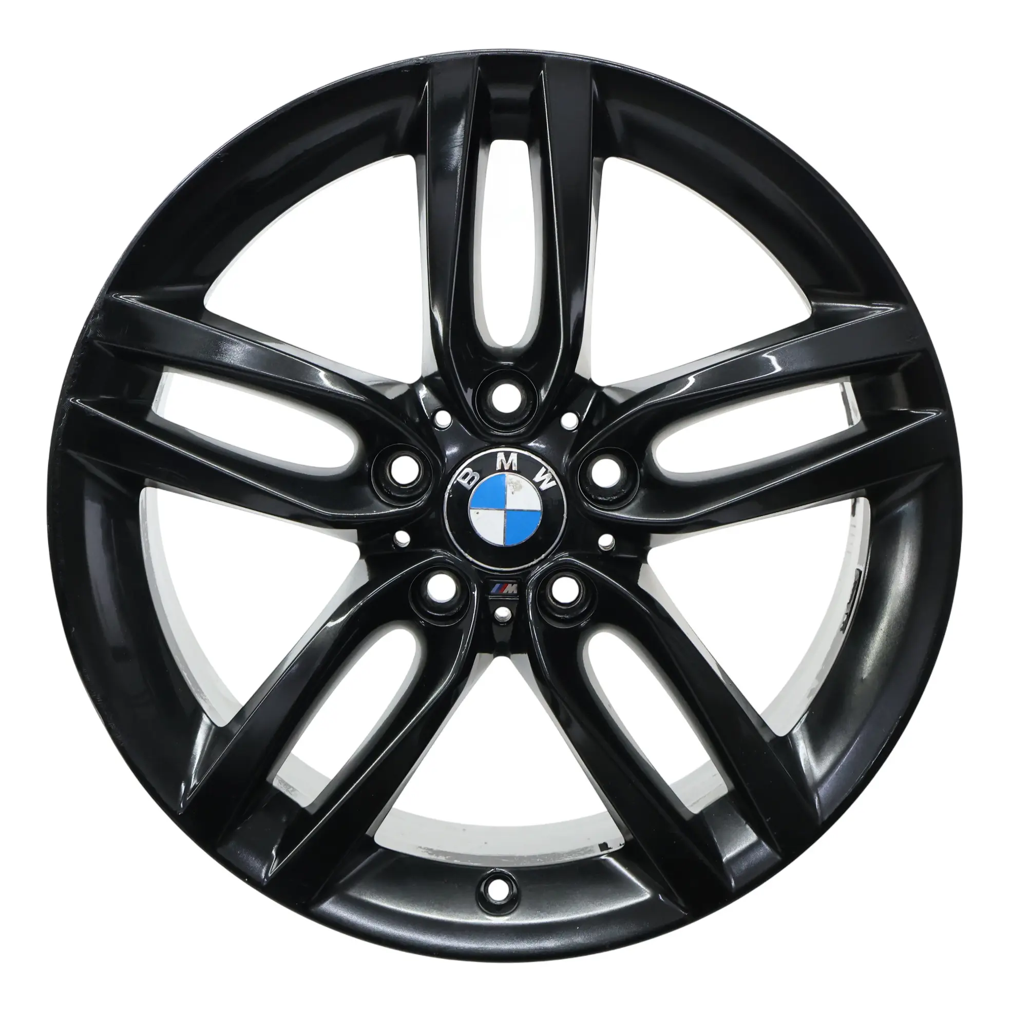 BMW F20 F21 Black Alloy Wheel Rim 18" 7,5J ET:45 M Double Spoke 461 7846784