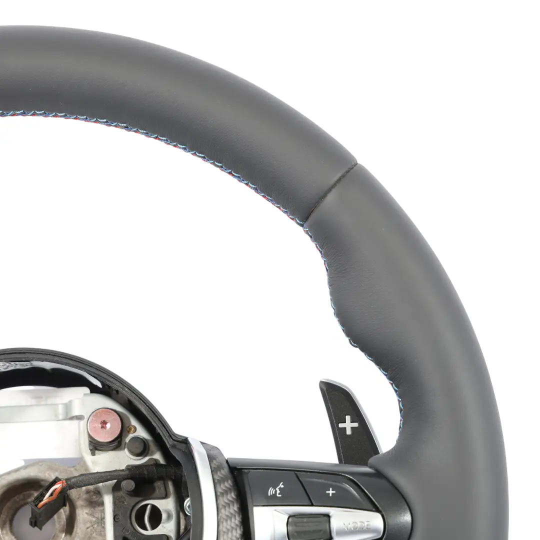 Steering Wheel BMW F80 M3 F82 M4 F87 M2 NEW Black Leather M Performance Heated