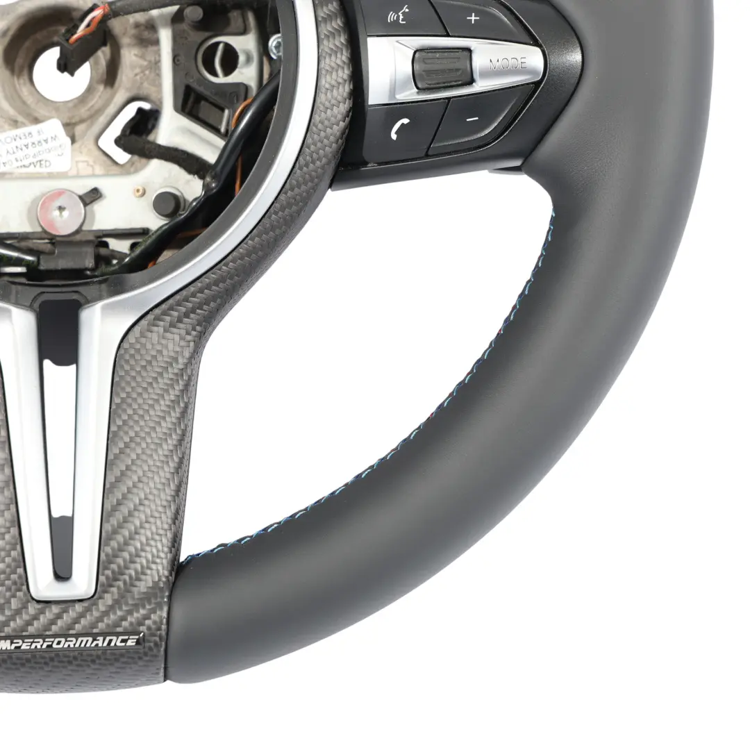 Steering Wheel BMW F80 M3 F82 M4 F87 M2 NEW Black Leather M Performance Heated