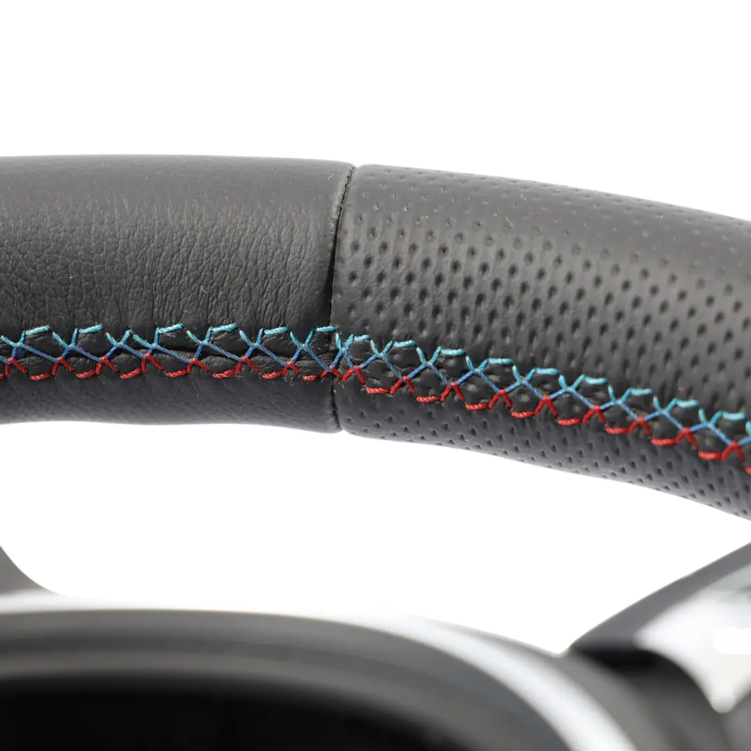 Steering Wheel BMW F20 LCI F30 F32 Heated M Sport NEW Black Leather Paddle Shift