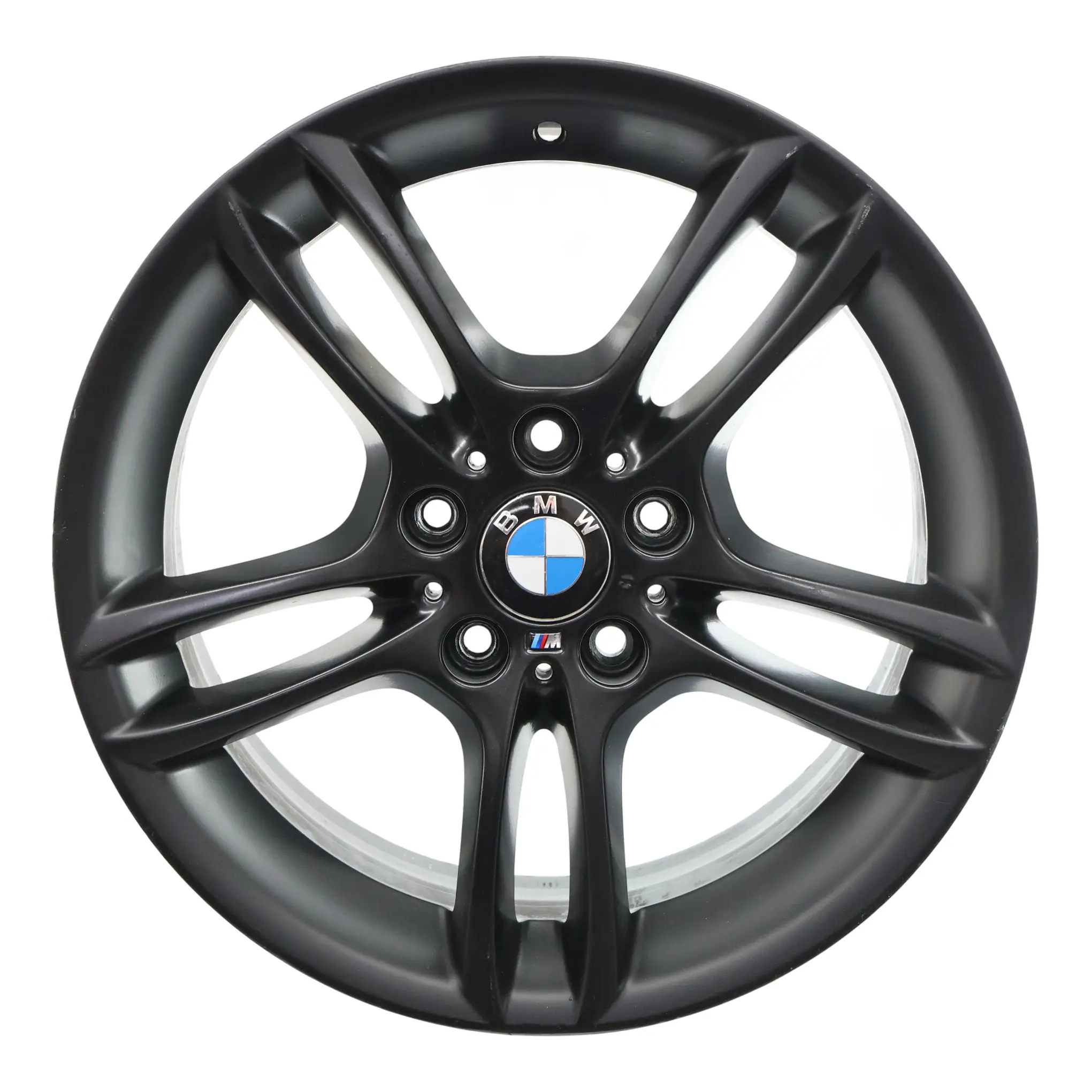 BMW E81 E87 Schwarz Vorne Felge Alufelge 18" M Doppelspeiche 261 7,5J 7891050