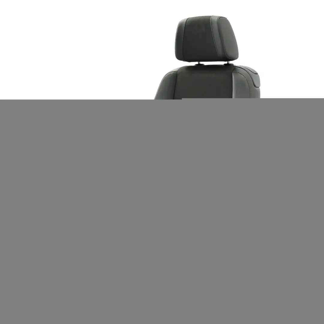 Vorderseite Sitz BMW E81 E82 M Sport Links Seite Schwarzer Stoff / Kunstleder