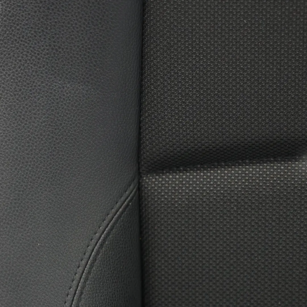 Vorderseite Sitz BMW E81 E82 M Sport Links Seite Schwarzer Stoff / Kunstleder