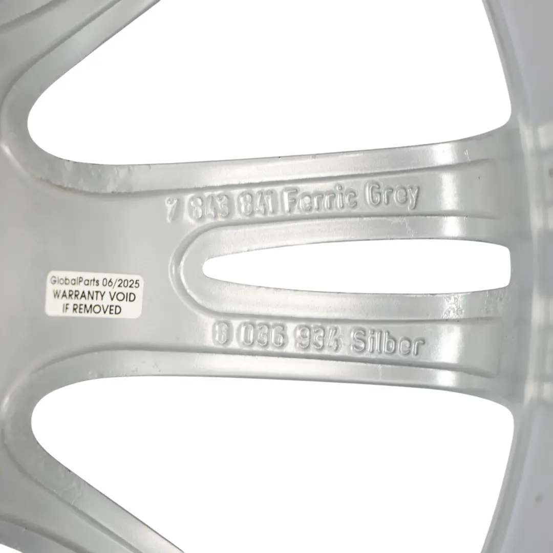 Posteriore Cerchioni Alufelge 18 " Raggi a Stella 193 8,5J ET:3 BMW E90 E91 E92 - SKU 8036934-1 - Numero di parte 8036934