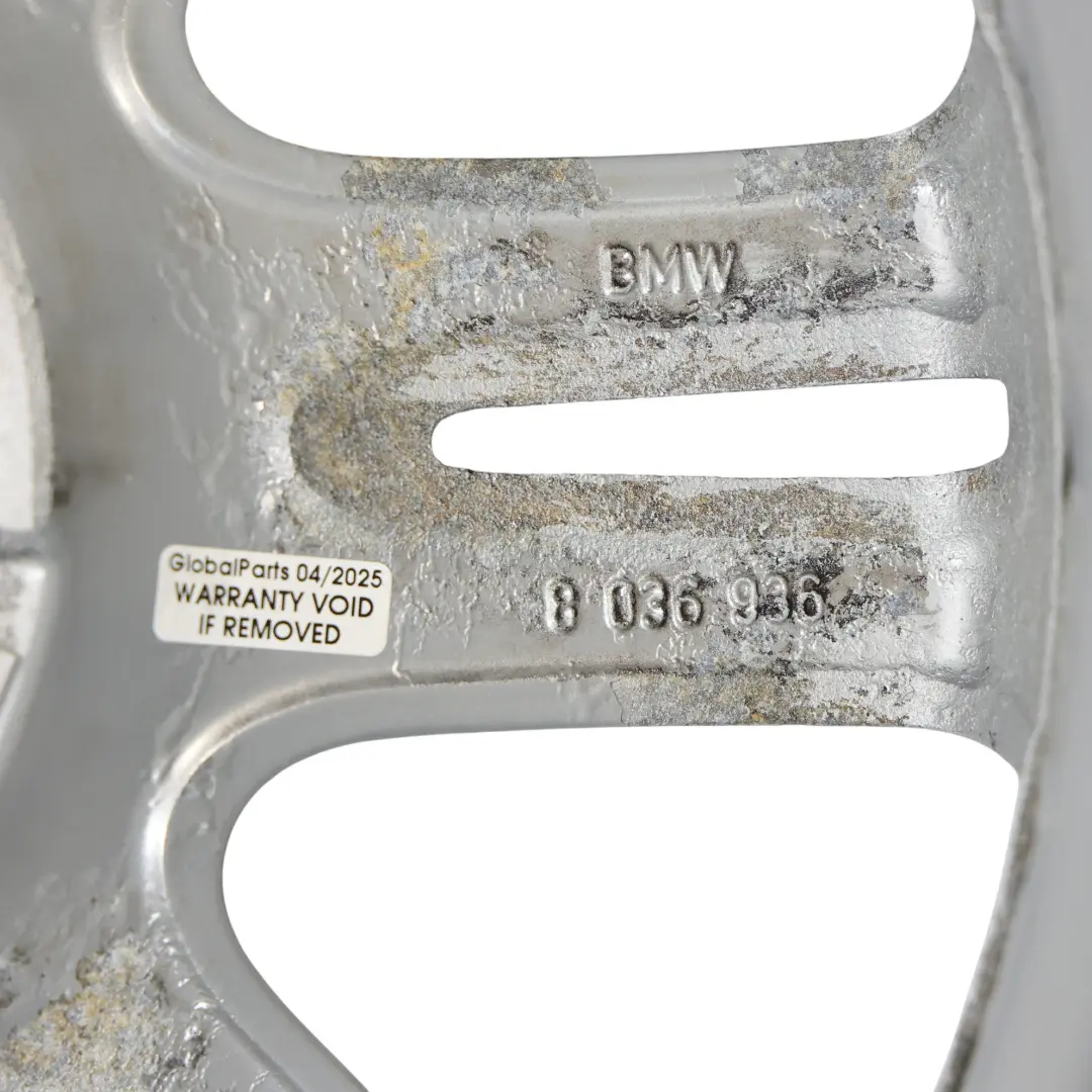 Leichtmetallfelge BMW E90 E91 E92 Hinten M Doppelspeiche 194 17" 8,5J ET:37