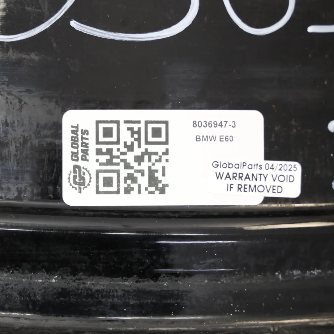 BMW E60 E61 Schwarz Leichtmetallfelge 18" 8J ET:20 M Doppelspeiche 135 8036947
