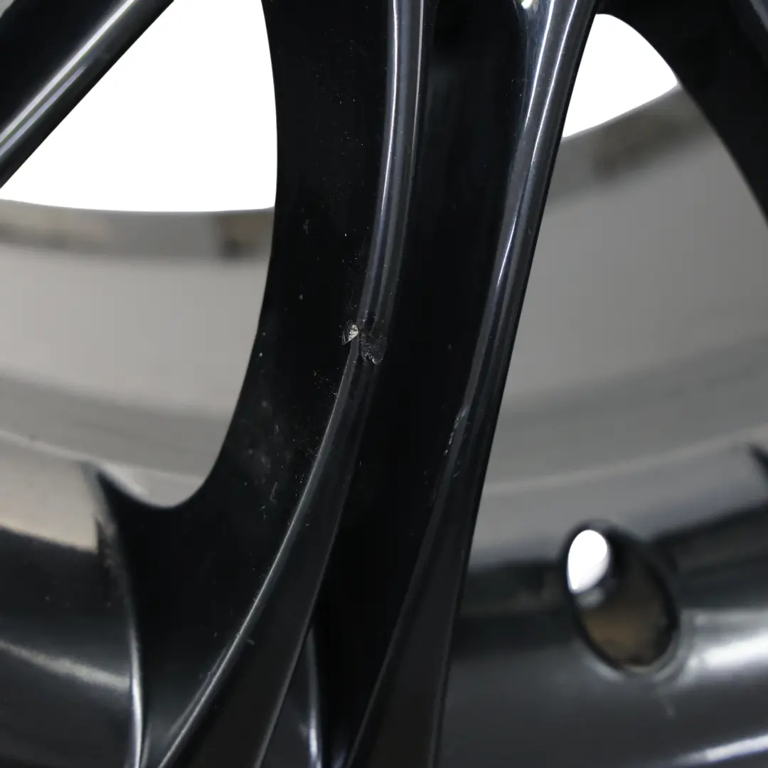 BMW E60 E61 Schwarz Leichtmetallfelge 18" 8J ET:20 M Doppelspeiche 135 8036947