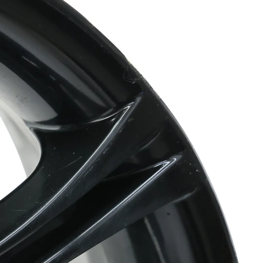 BMW E60 E61 Schwarz Leichtmetallfelge 18" 8J ET:20 M Doppelspeiche 135 8036947