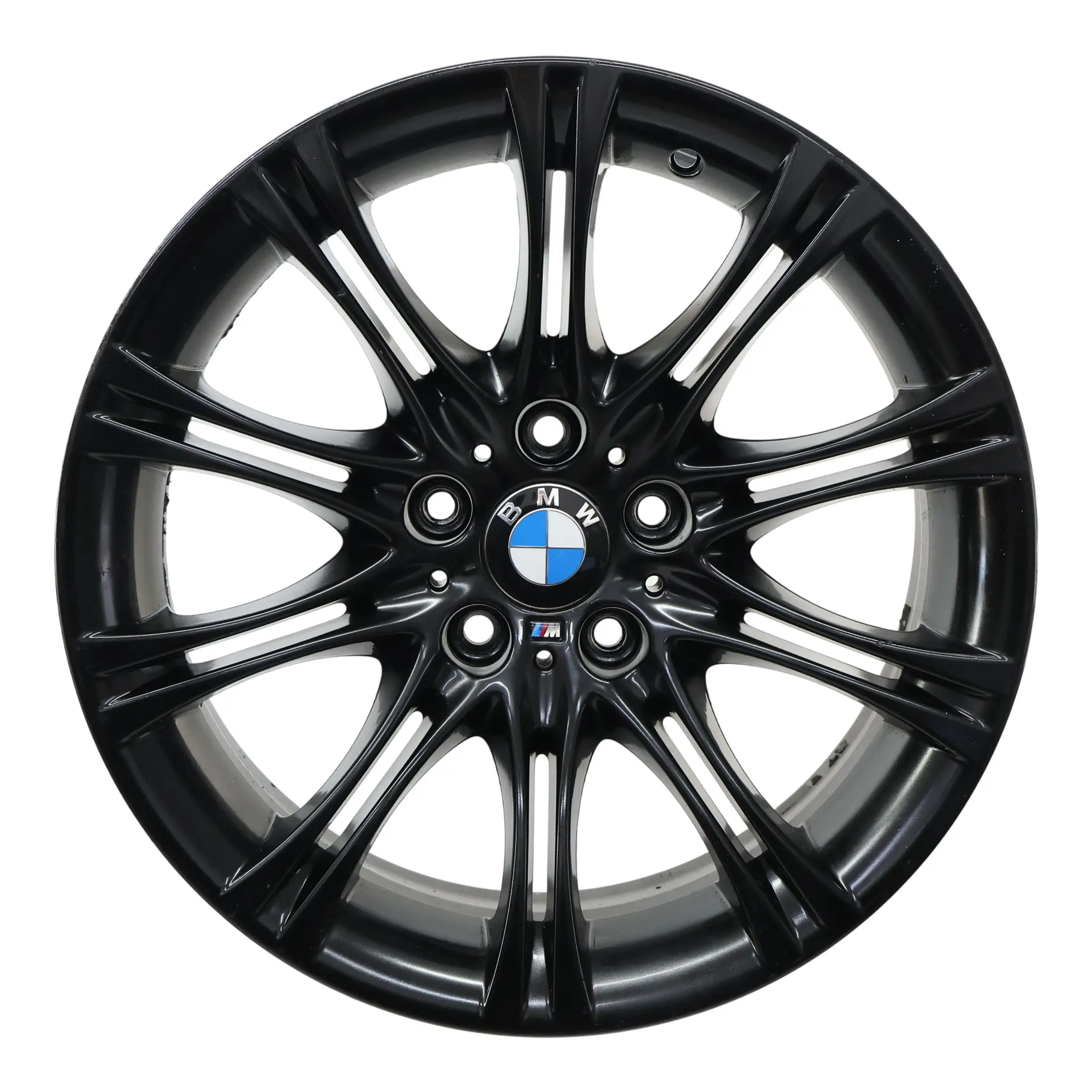 BMW E60 E61 Cerchio in lega nera 18" 8J ET:20 M Doppie razze 135