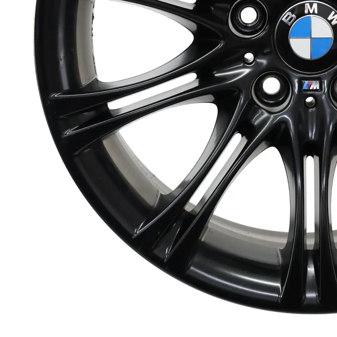 BMW E60 E61 llanta de aleación negro 18 "8J ET:20 M de doble radio 135