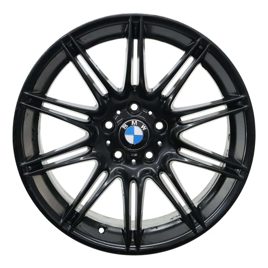 BMW E90 E91 E92 Noir Jante Alliage Avant 19" M Double Rayon 225 8J ET:37