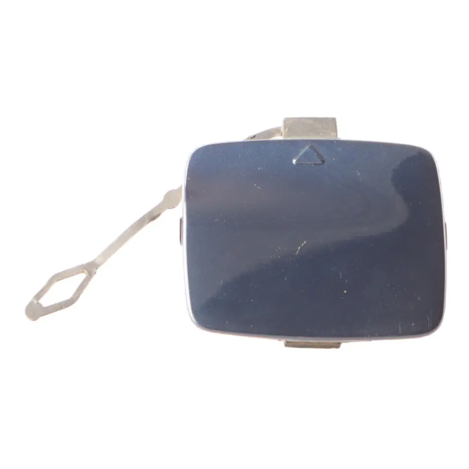 BMW X5 E70 Rear Bumper Flap Towing Eye Cap Right O/S Tiefseeblau Metallic A76