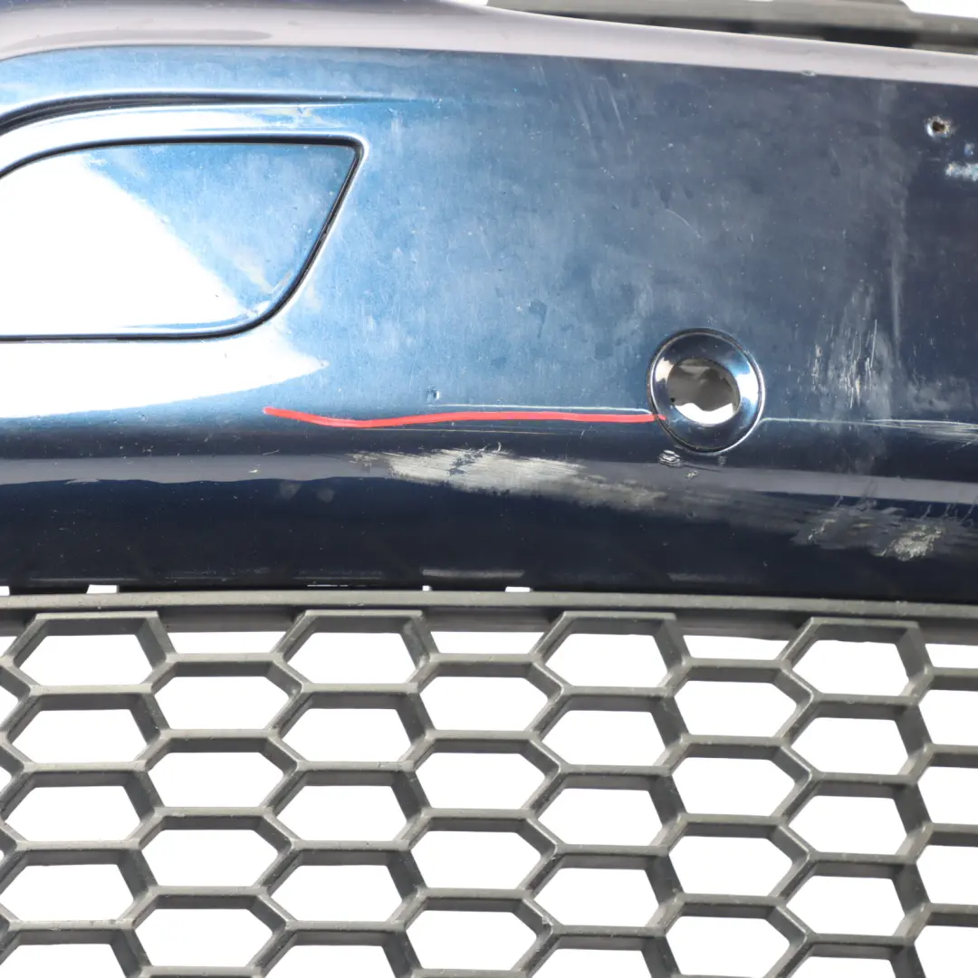 BMW X5 E70 LCI Bumper Front M Sport Trim Panel Grille Tiefseeblau Metallic - A76