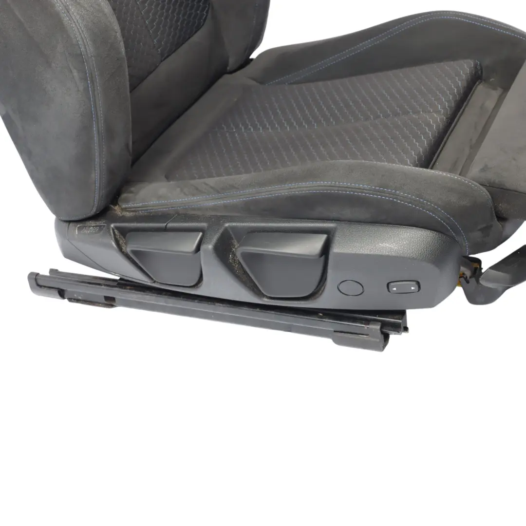 BMW F21 Front Seat M Sport Heated Right O/S Cloth Hexagon Alcantara Anthracite