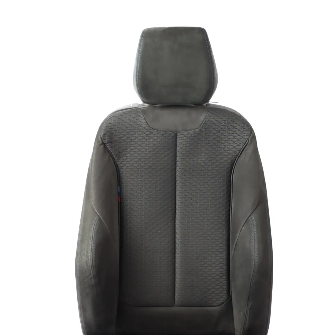 BMW F21 Front Seat M Sport Heated Right O/S Cloth Hexagon Alcantara Anthracite