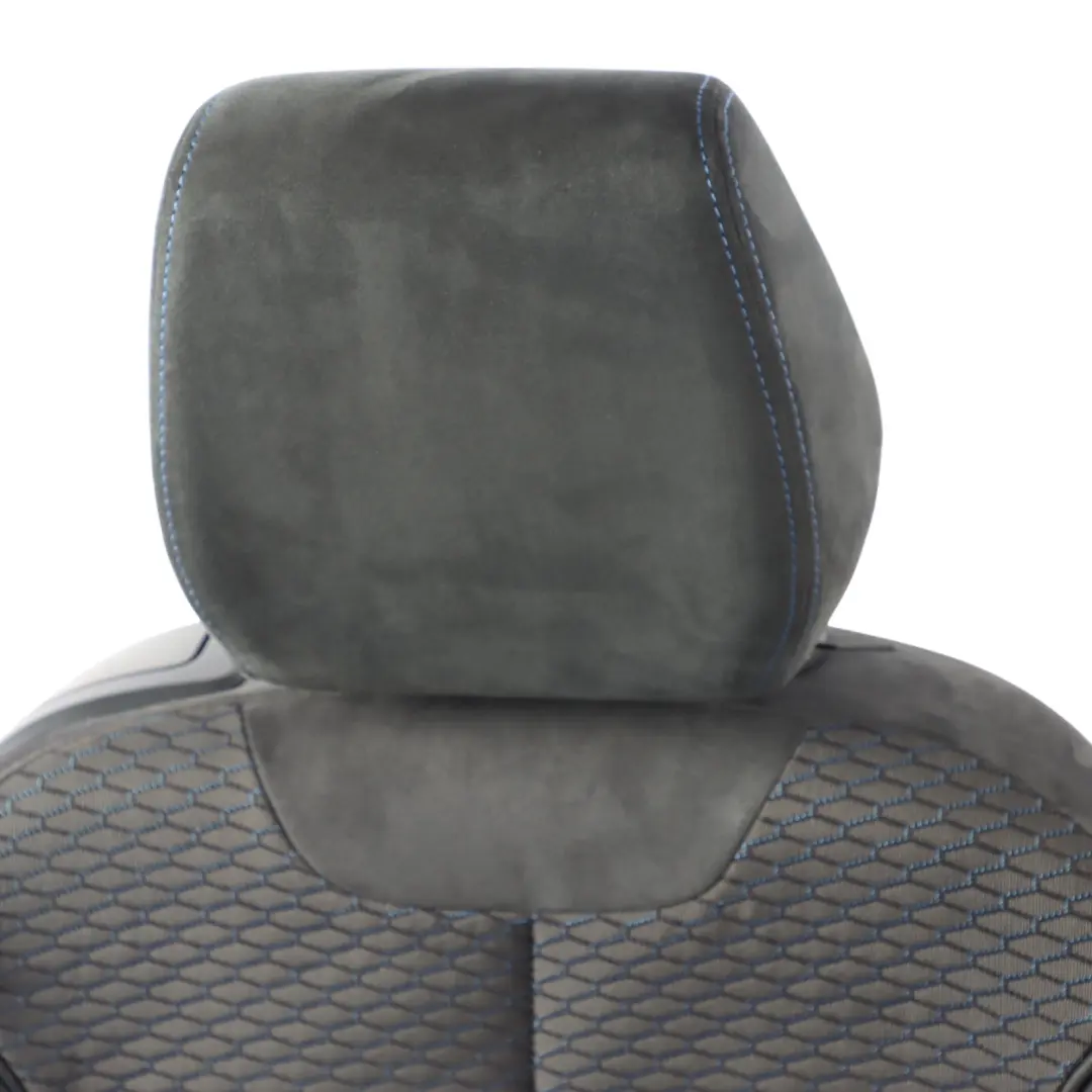 BMW F21 Front Seat M Sport Heated Right O/S Cloth Hexagon Alcantara Anthracite