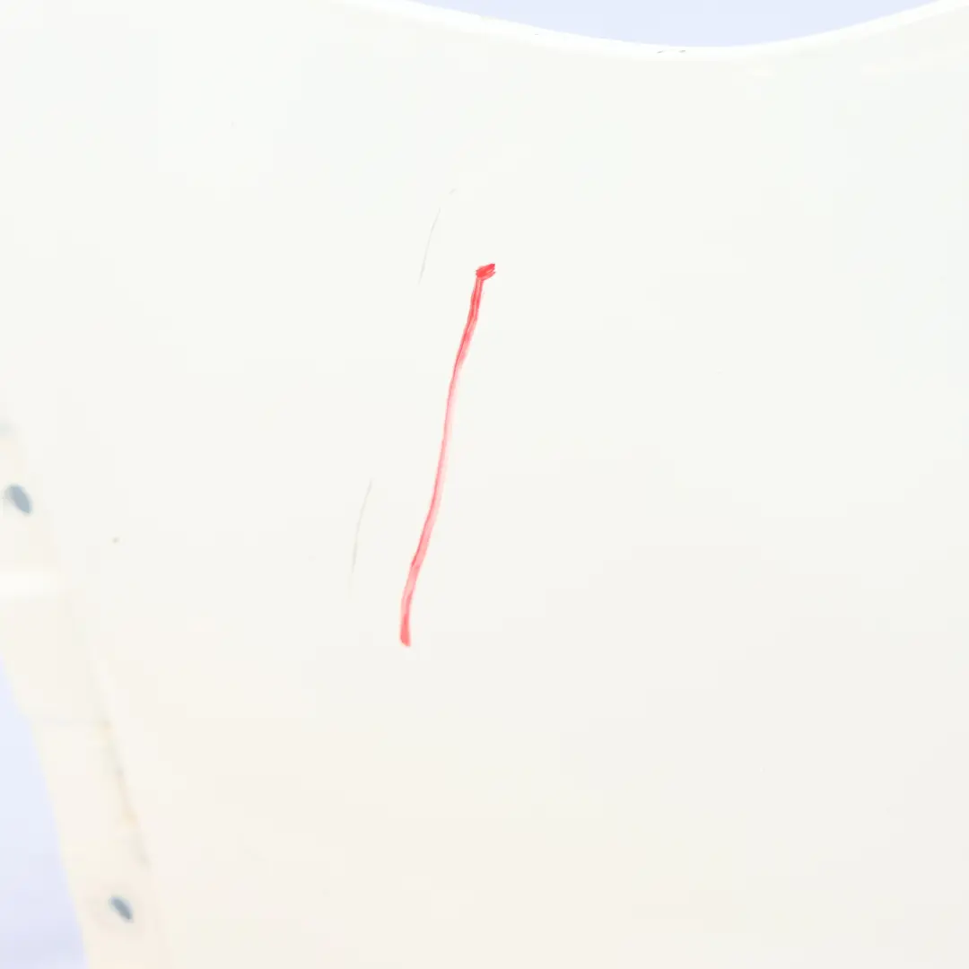 BMW X3 F25 Rear Bumper M Sport Trim Panel PDC Alpinweiss 3 White - 300