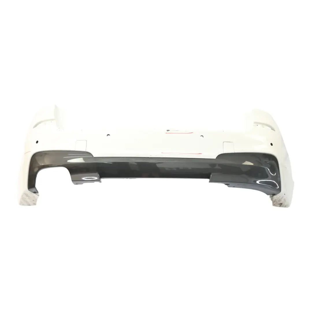 BMW X3 F25 Rear Bumper M Sport Trim Panel PDC Alpinweiss 3 White - 300