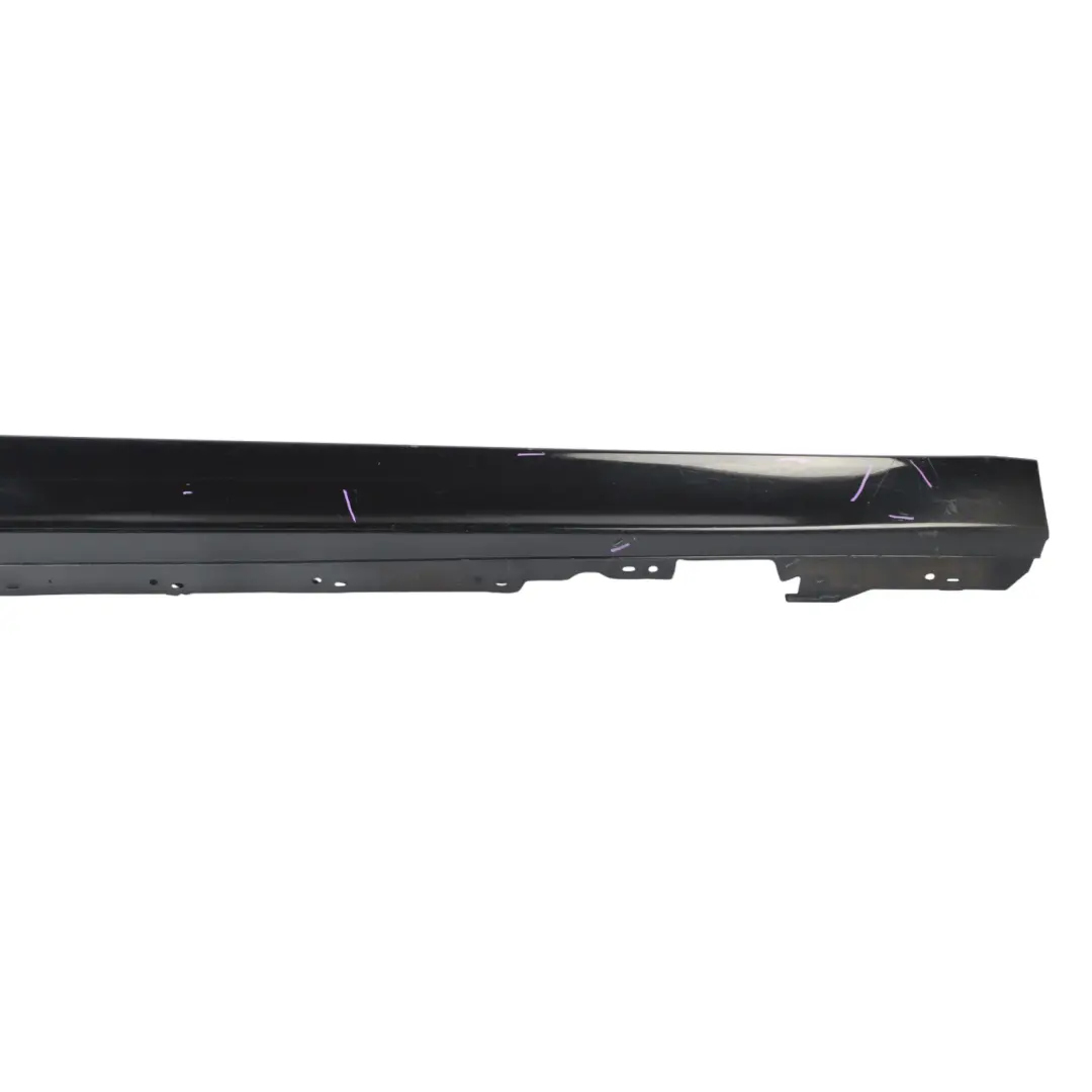 Side Skirt BMW F30 F31 M Sport Sill Strip Right O/S Black Sapphire Metallic 475