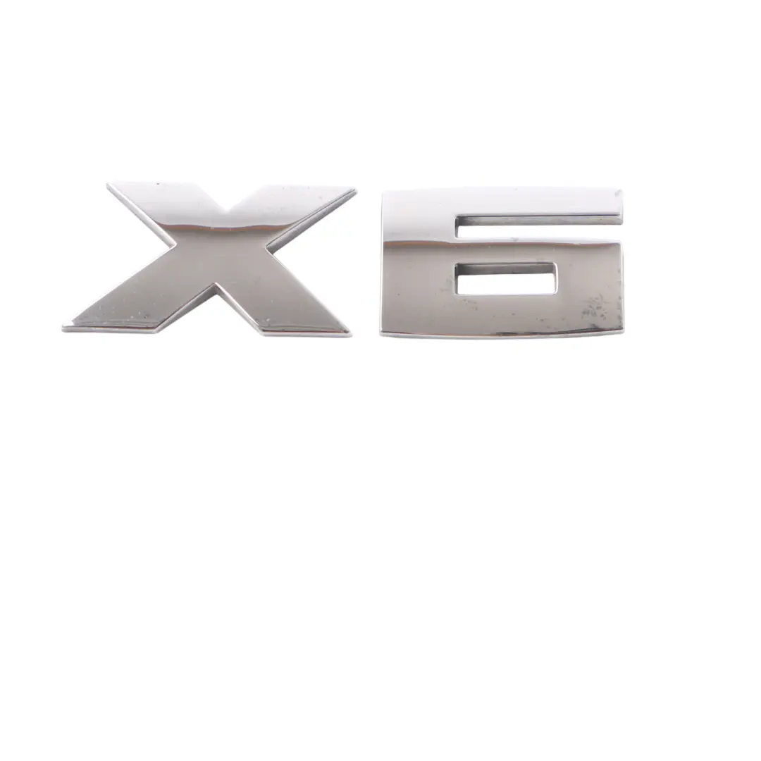 BMW X6 F16 Rear Trunk Lid Boot Badge Logo Lettering Emblem Label M50D 8059012