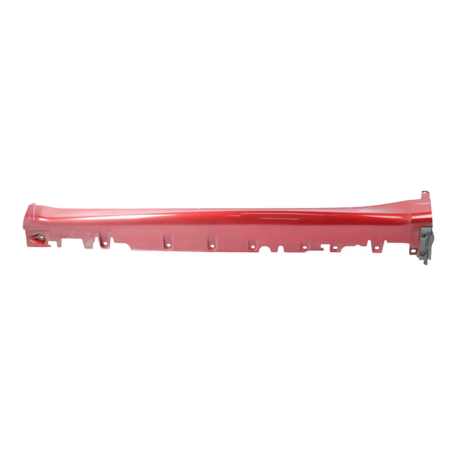 BMW X6 F16 Side Skirt Left N/S M Sport Sill Strip Cover Trim Flamenco Red - C06