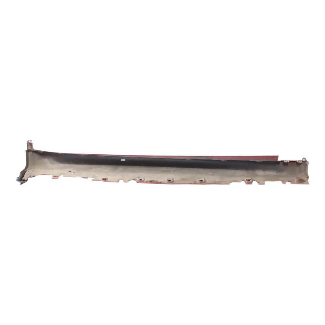 BMW X6 F16 Side Skirt Left N/S M Sport Sill Strip Cover Trim Flamenco Red - C06