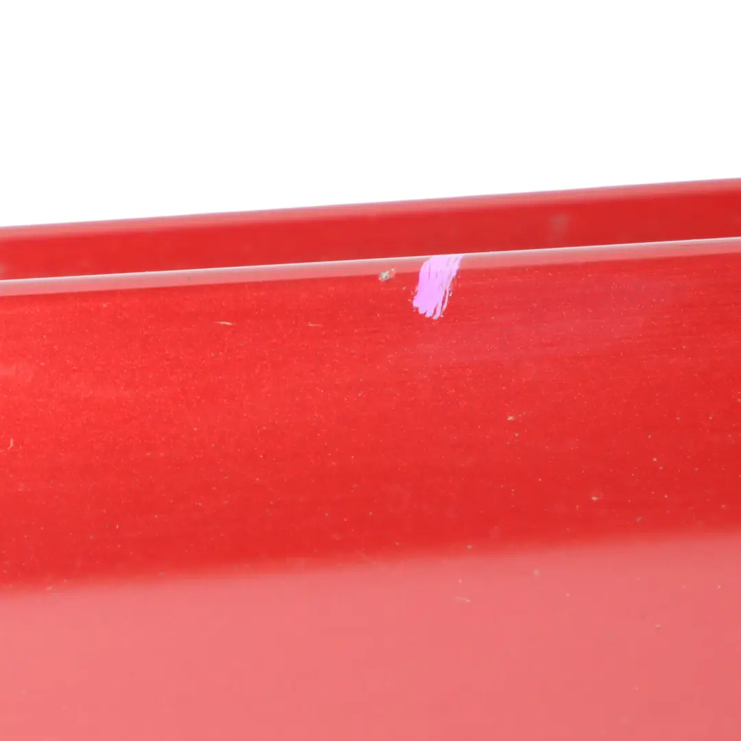 BMW X6 F16 Side Skirt Right O/S M Sport Sill Strip Cover Trim Flamenco Red - C06