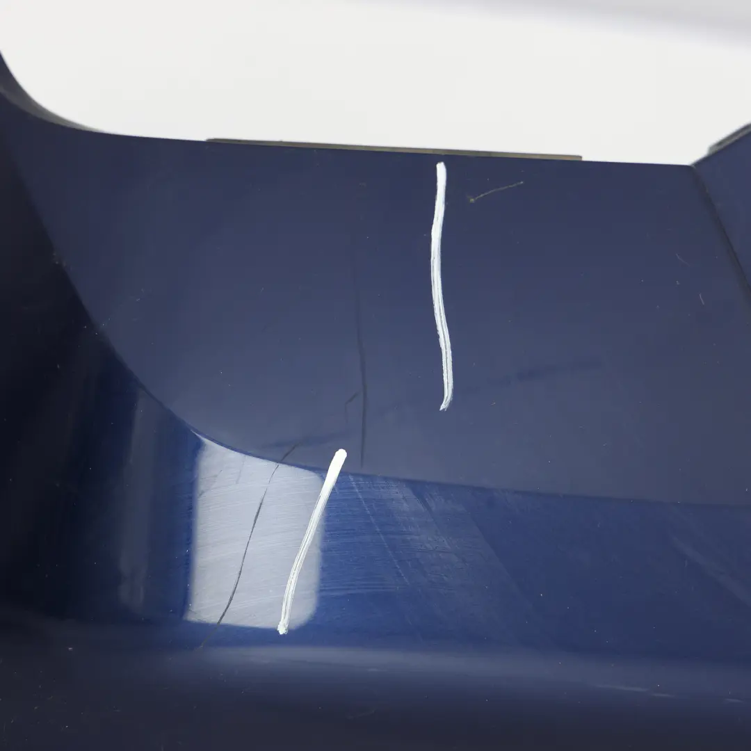 Audi Q2 GA Rear Bumper Trim Panel Covering Navarra Blue Metallic - H5X