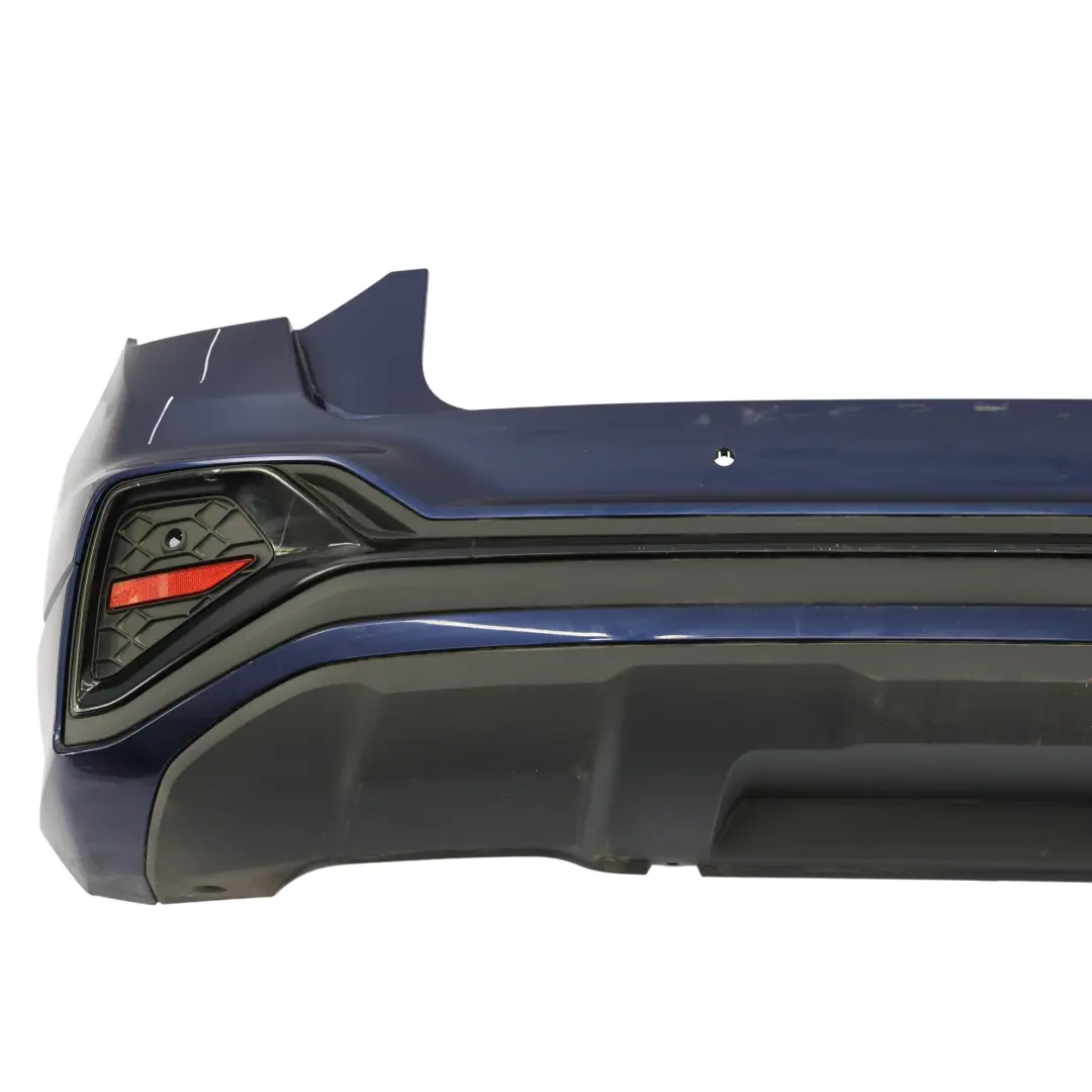 Audi Q2 GA Rear Bumper Trim Panel Covering Navarra Blue Metallic - H5X