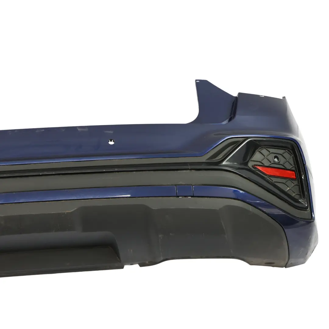 Audi Q2 GA Rear Bumper Trim Panel Covering Navarra Blue Metallic - H5X