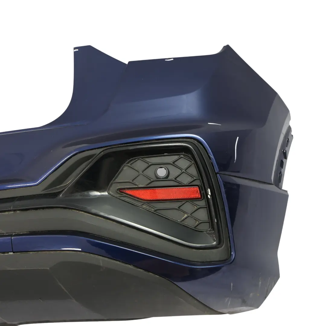 Audi Q2 GA Rear Bumper Trim Panel Covering Navarra Blue Metallic - H5X