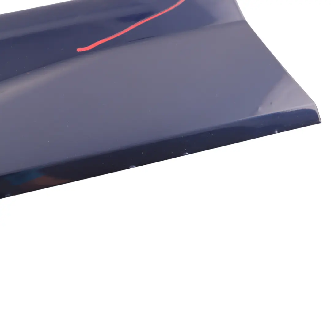 Side Door Moulding Trim Cover Right O/S Strip Navarra Blue H5X Audi Q2 GA Rear - SKU 81A853970A-NAB - Part number 81A853970A