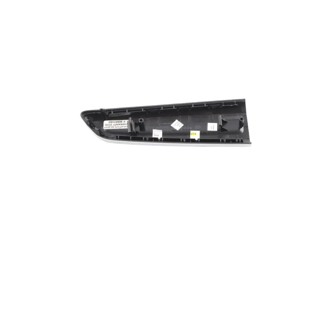 Audi Q2 GA Rear Door Right O/S Pull Handle Trim Aluminium Silver 81A867586B