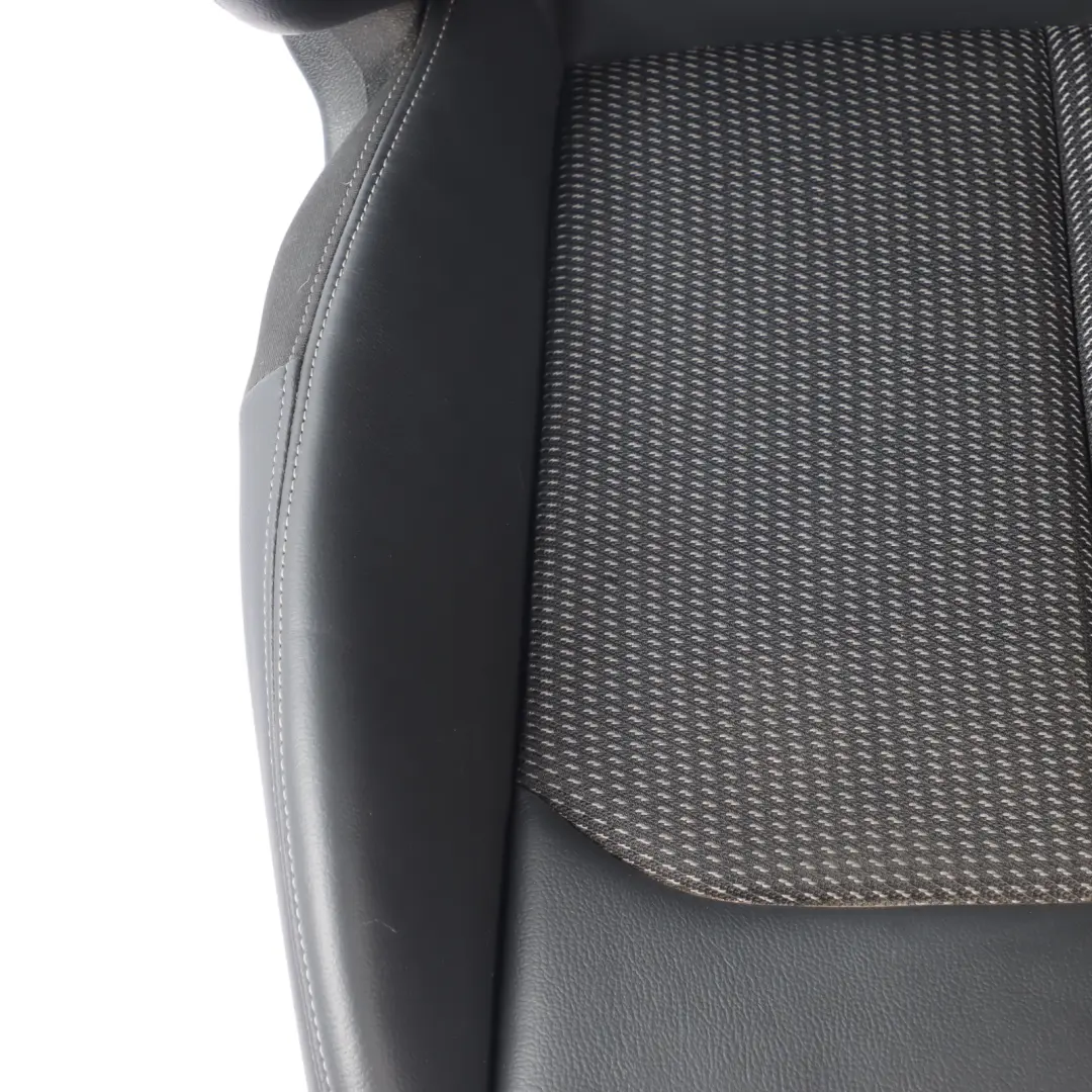 Audi Q2 GA Fotel Przód Lewy Przedni S Line Pół Skóra Czarno Szary