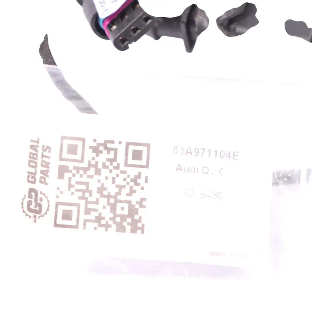 Hintere Stoß Stange PDC Parksensor Kabel Baum Kabelbaum Audi Q2 GA - SKU 81A971104E - Teilenummer 81A971104E