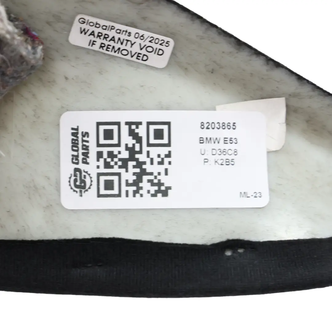 Garniture De Colonne De Direction Avant Gauche BMW X5 E53 - SKU 8203865 - Numéro de pièce 8203865